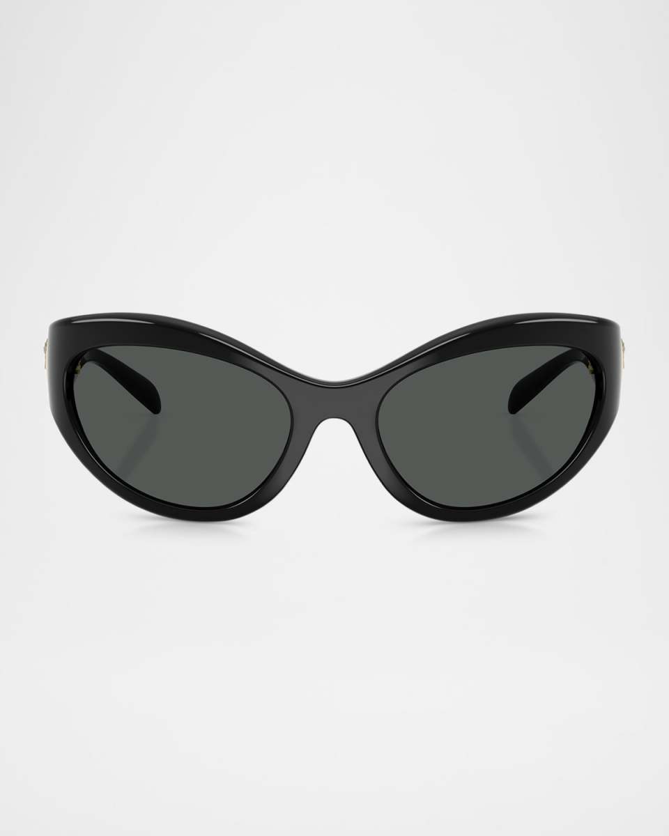 VE4485 Medusa Plastic Cat-Eye Sunglasses